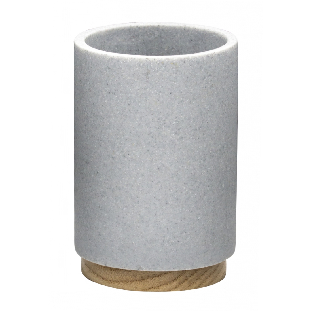 Стакан универсальный Ridder Sassy серый 6,9х10,5 см стакан универсальный ridder brick серый 8 3х8 3х9 5 см