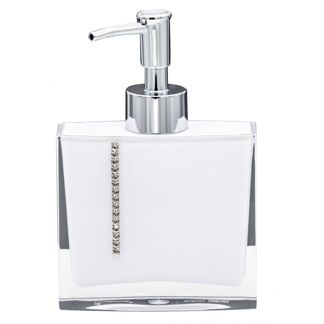 Дозатор для жидкого мыла Ridder Classy белый 170 мл ёршик для туалета ridder classy белый 8 3х8 3х36 3 см
