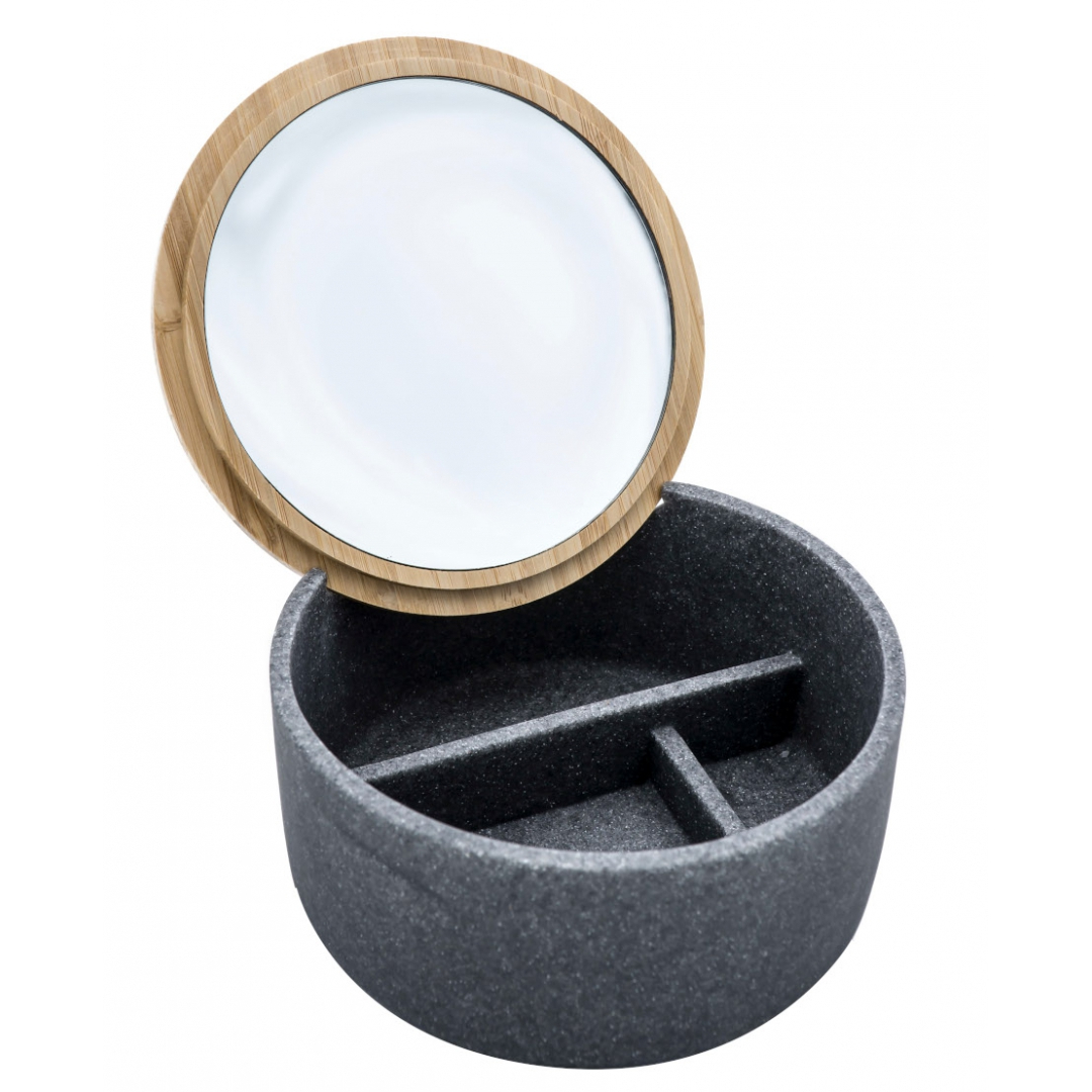 Шкатулка с зеркалом Ridder Superior серая13,5х6,7 см шкатулка с зеркалом ridder cement серый