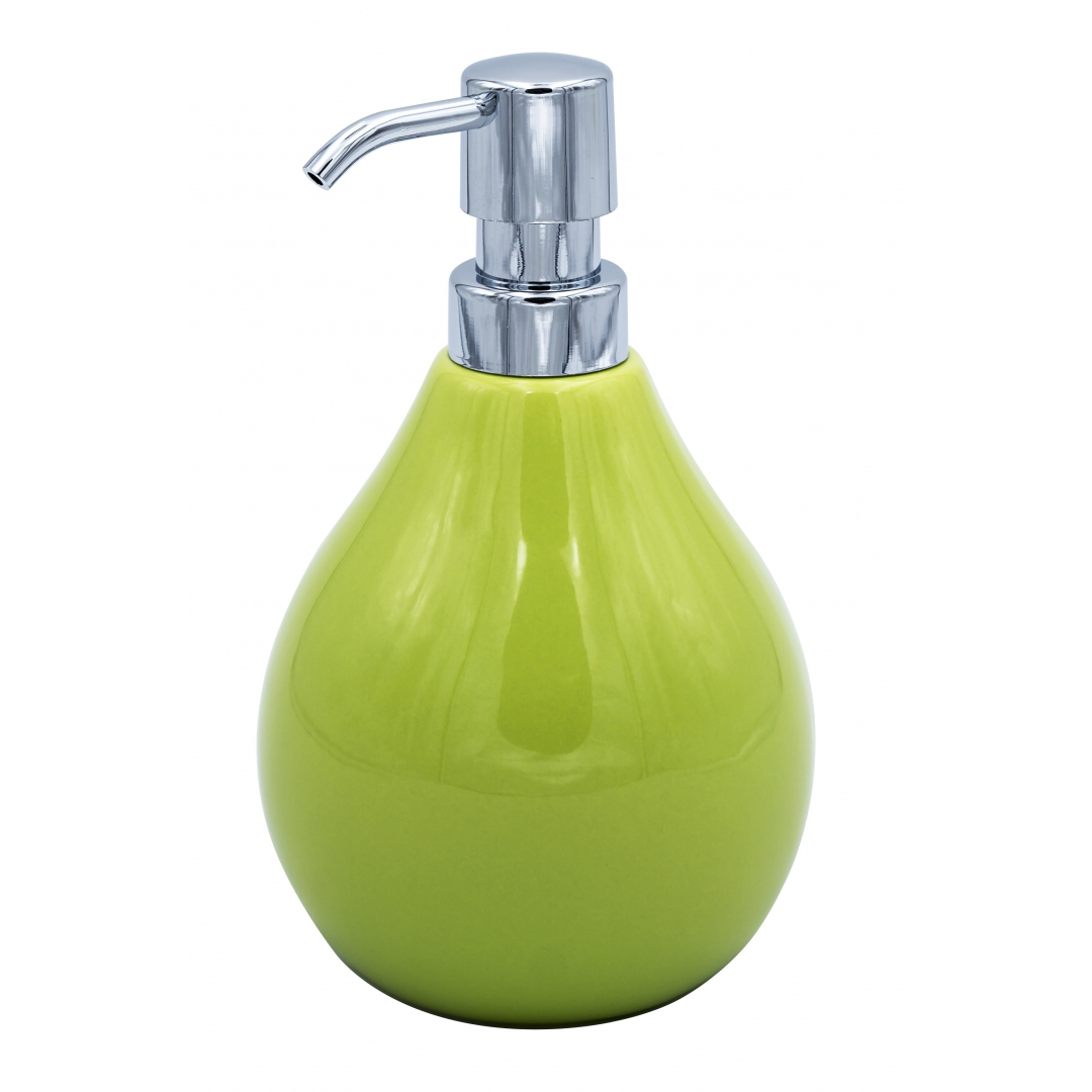 стакан ridder abby зелёный 7 5х9 5 см Дозатор для жидкого мыла Ridder Belly зелёный 440 мл
