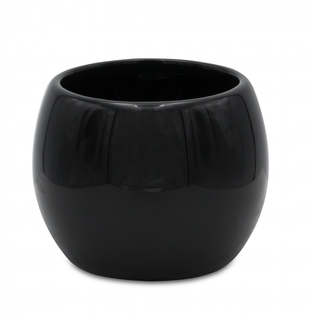 Стакан универсальный Ridder Belly чёрный 10х7,8 см стакан для ручек квадратный металлическая сетка чёрный