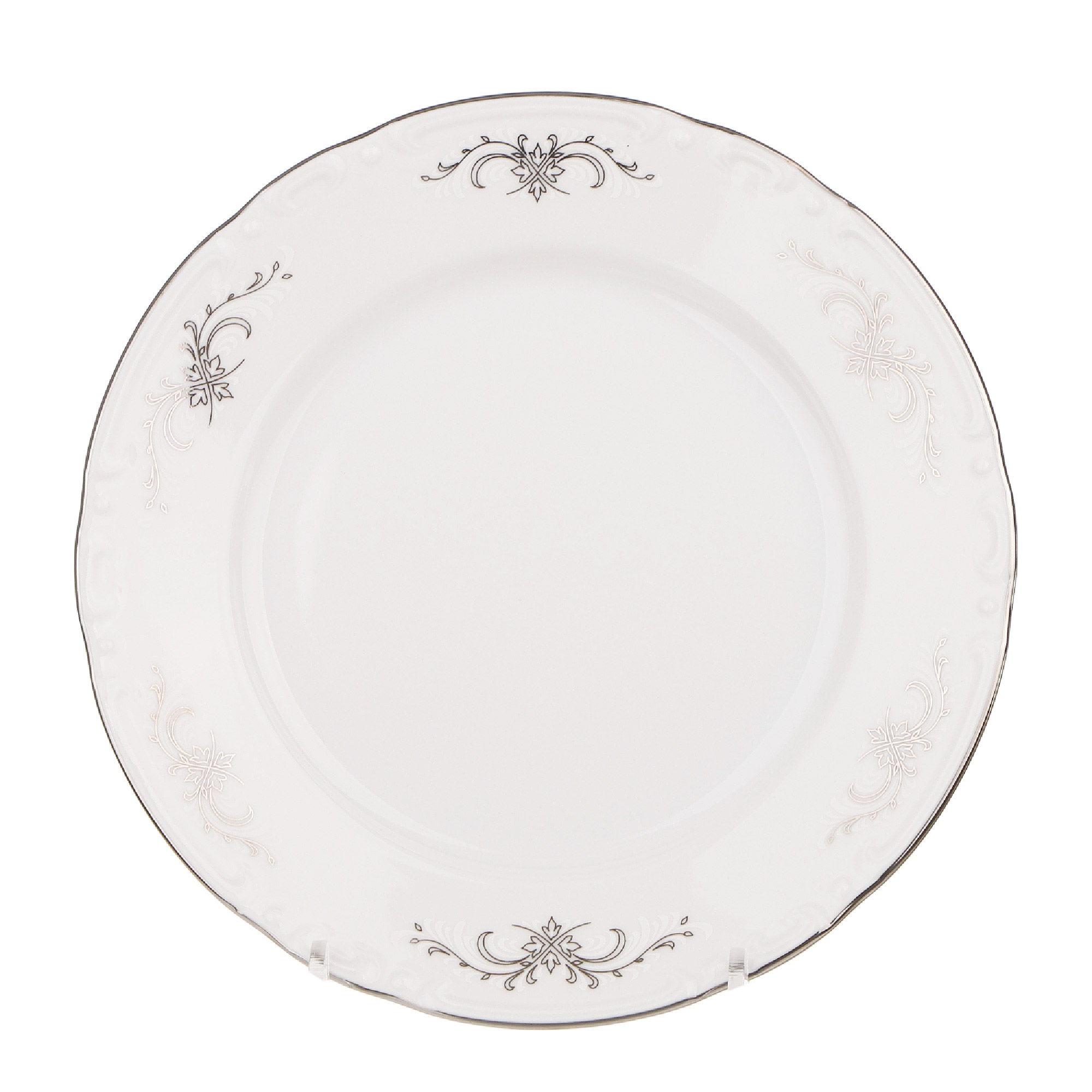 Белая тарелка 17 см