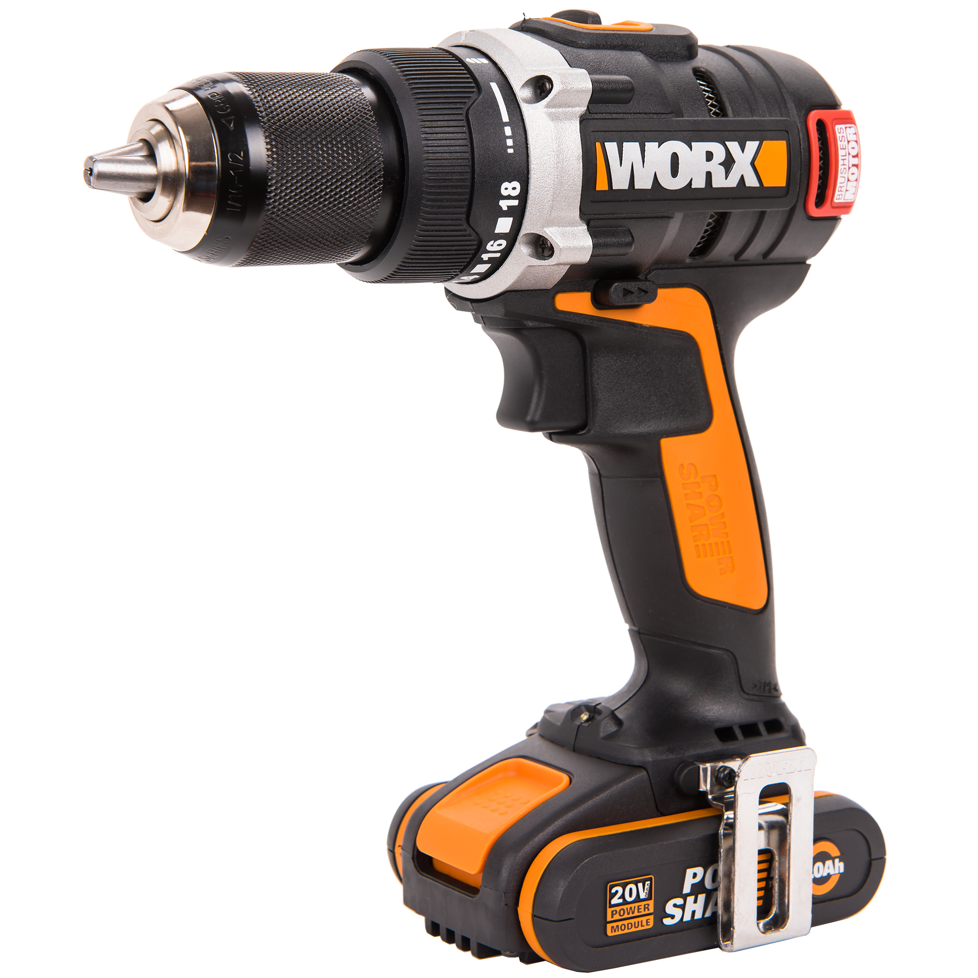 фото Дрель-шуруповерт worx wx175