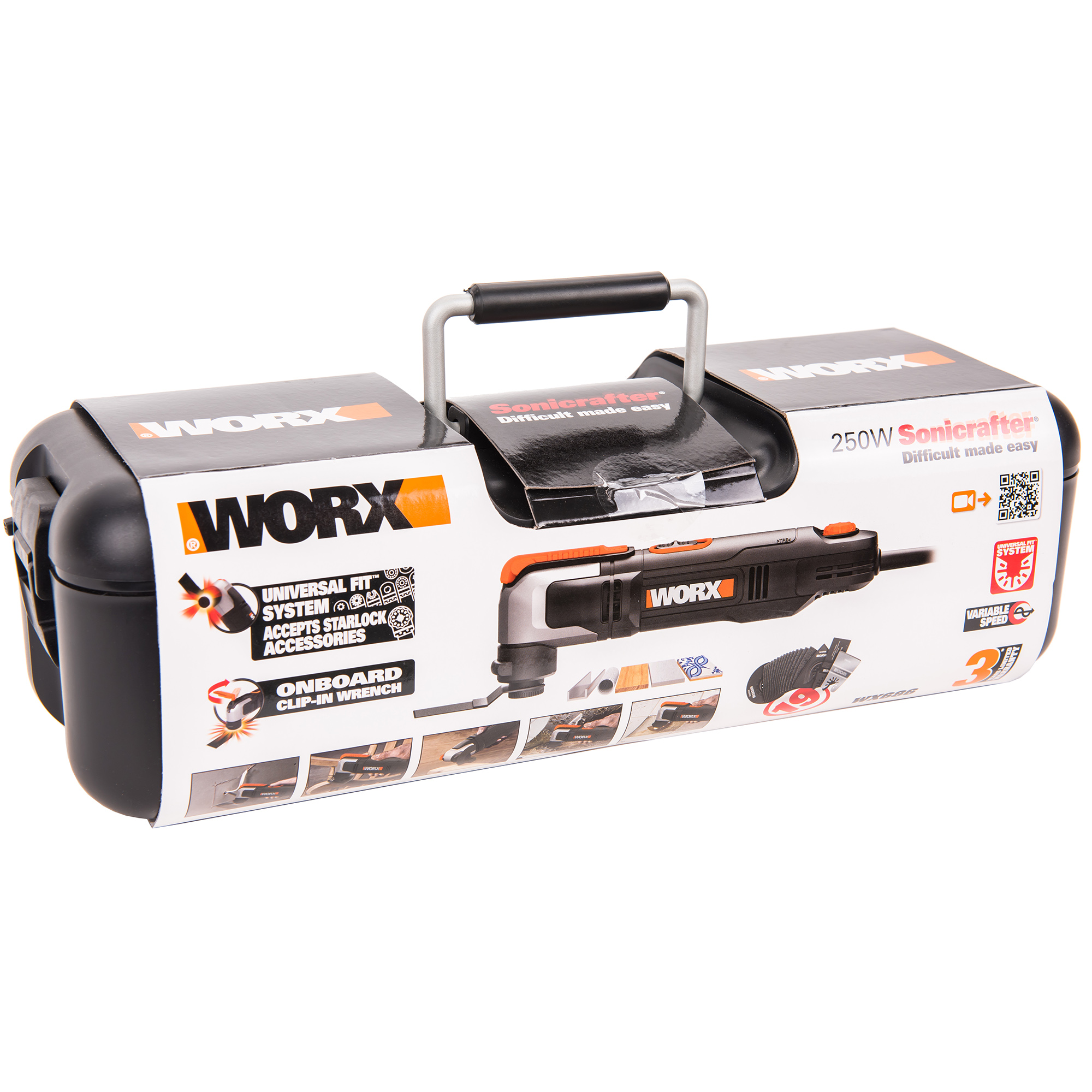 Многофункциональный инструмент WORX WX686, цвет оранжевый - фото 10