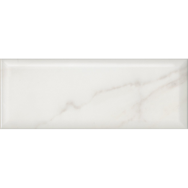 Плитка Kerama Marazzi Сибелес белый грань 15x40 см 15136