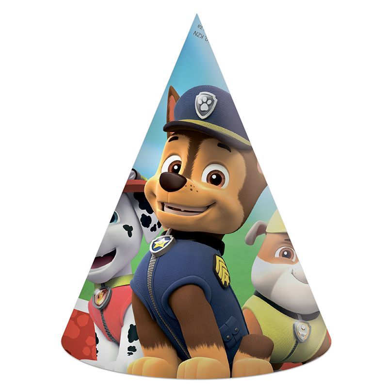 

Колпак для праздника в ассортименте 6 шт. Procos Paw Patrol