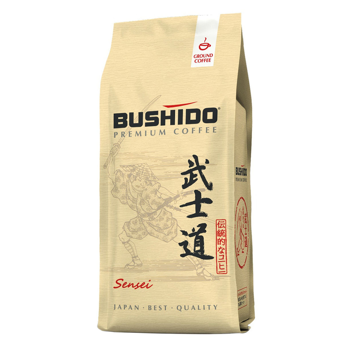 Кофе молотый Bushido Sensei 227г