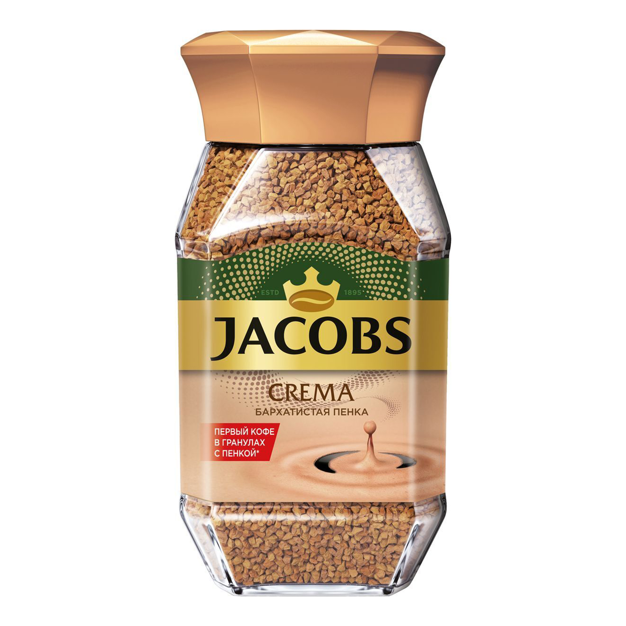 Кофе растворимый Jacobs Crema 95 г