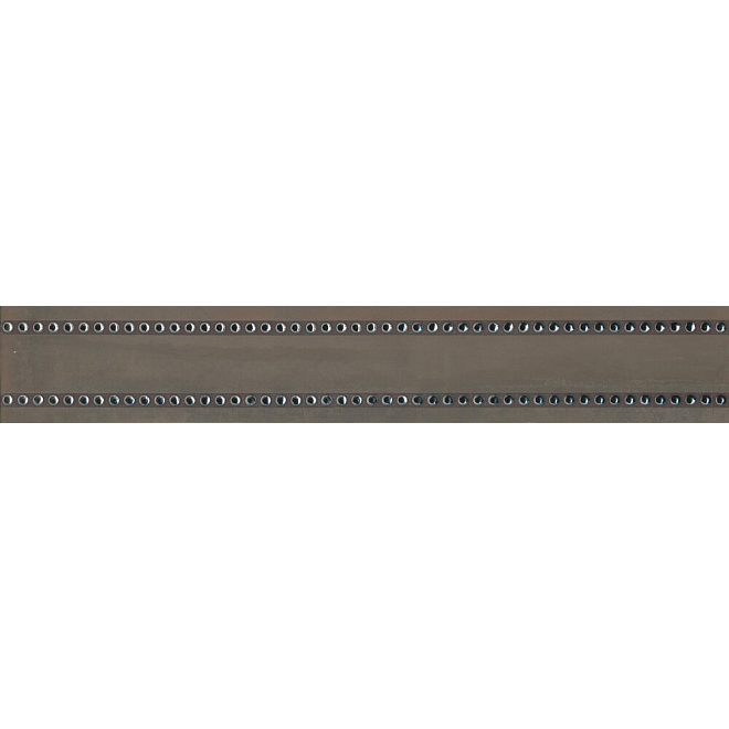 Бордюр Kerama Marazzi Раваль обрезной коричневый 14,5x89,5 см DC/D09/13062R
