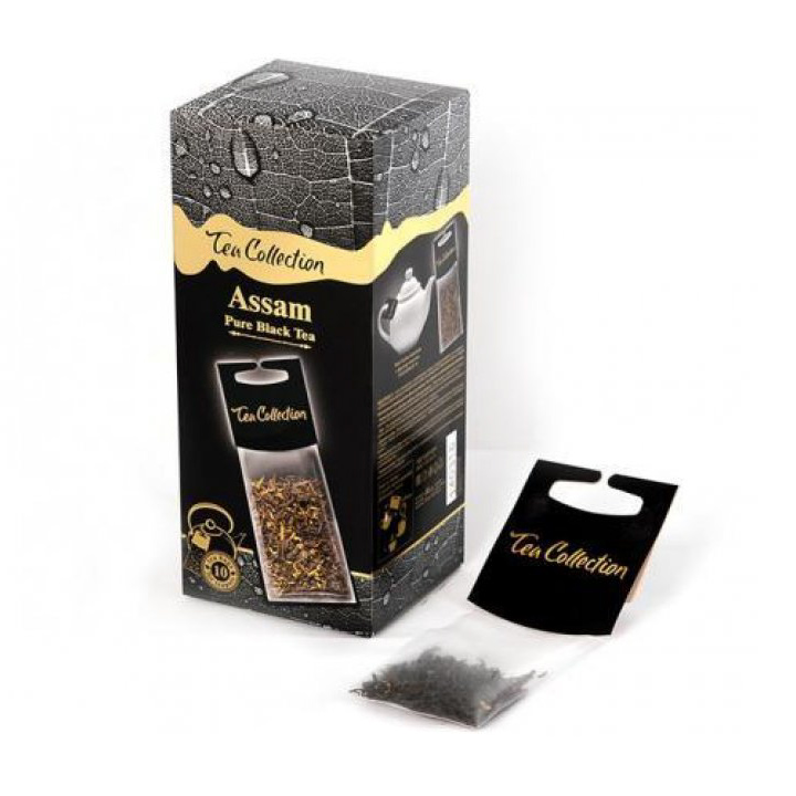 Чай черный TeaBerry Ассам для заварочного чайника 10 фильтр-пакетиков
