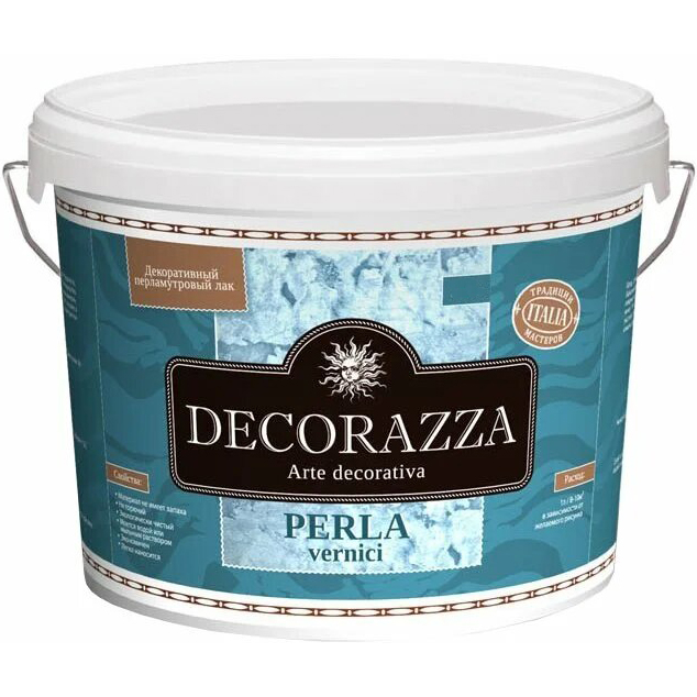 Лак декоративный Decorazza Perla vernici Rame 1 л