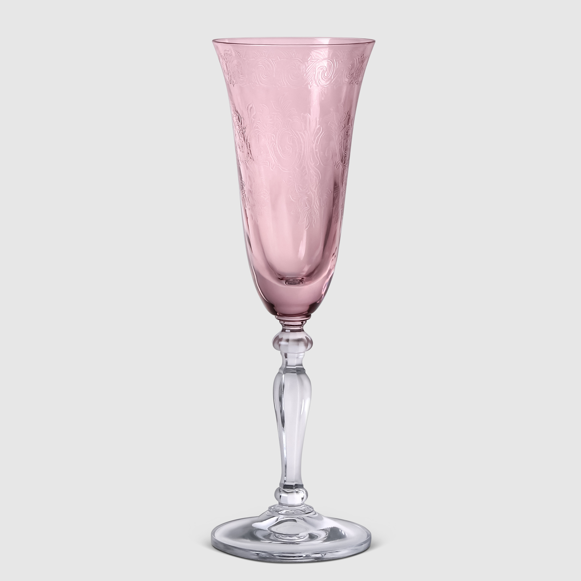 фото Бокал precious pink 106276 для шампанского 6 шт