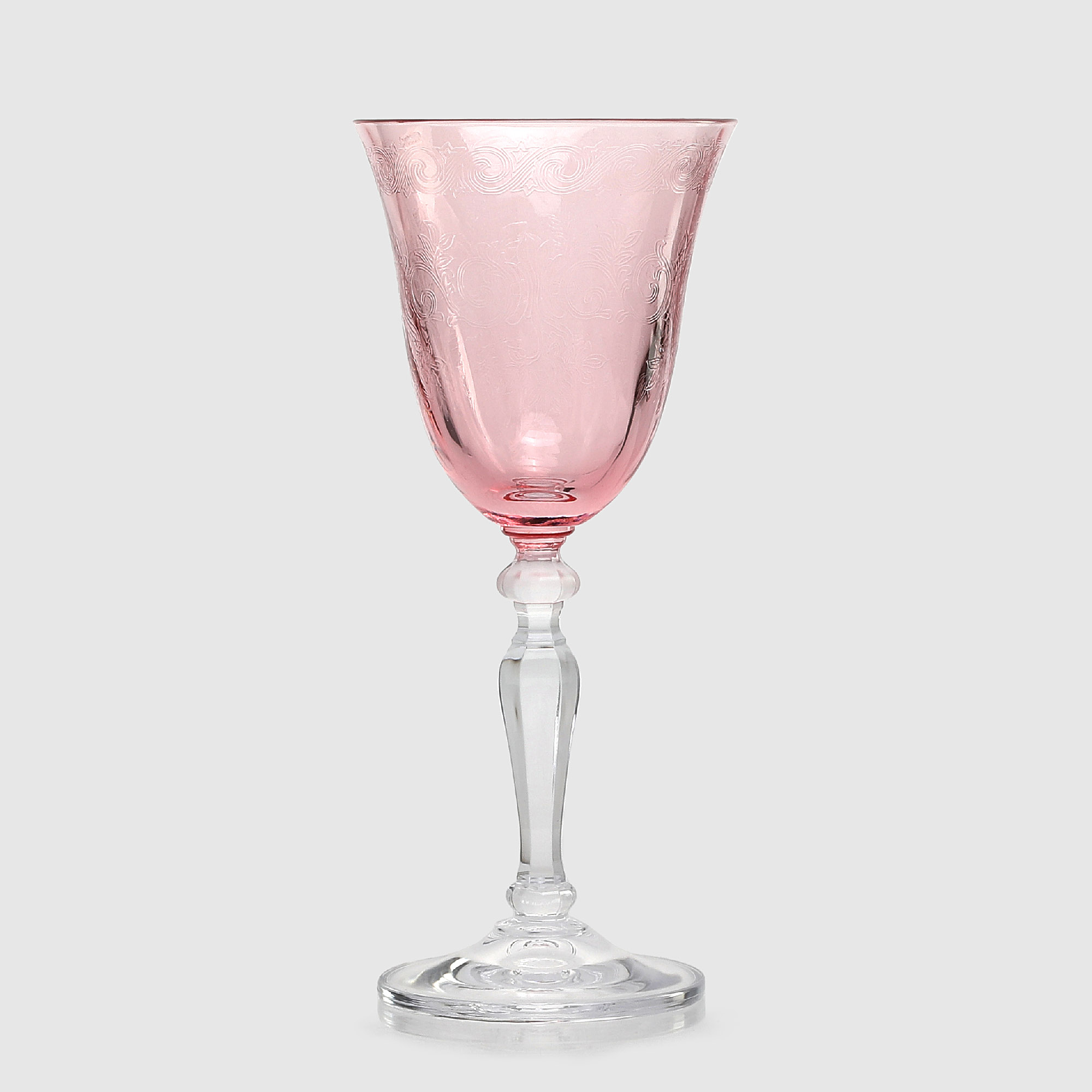 фото Набор бокалов для вина precious pink 106272 6 шт
