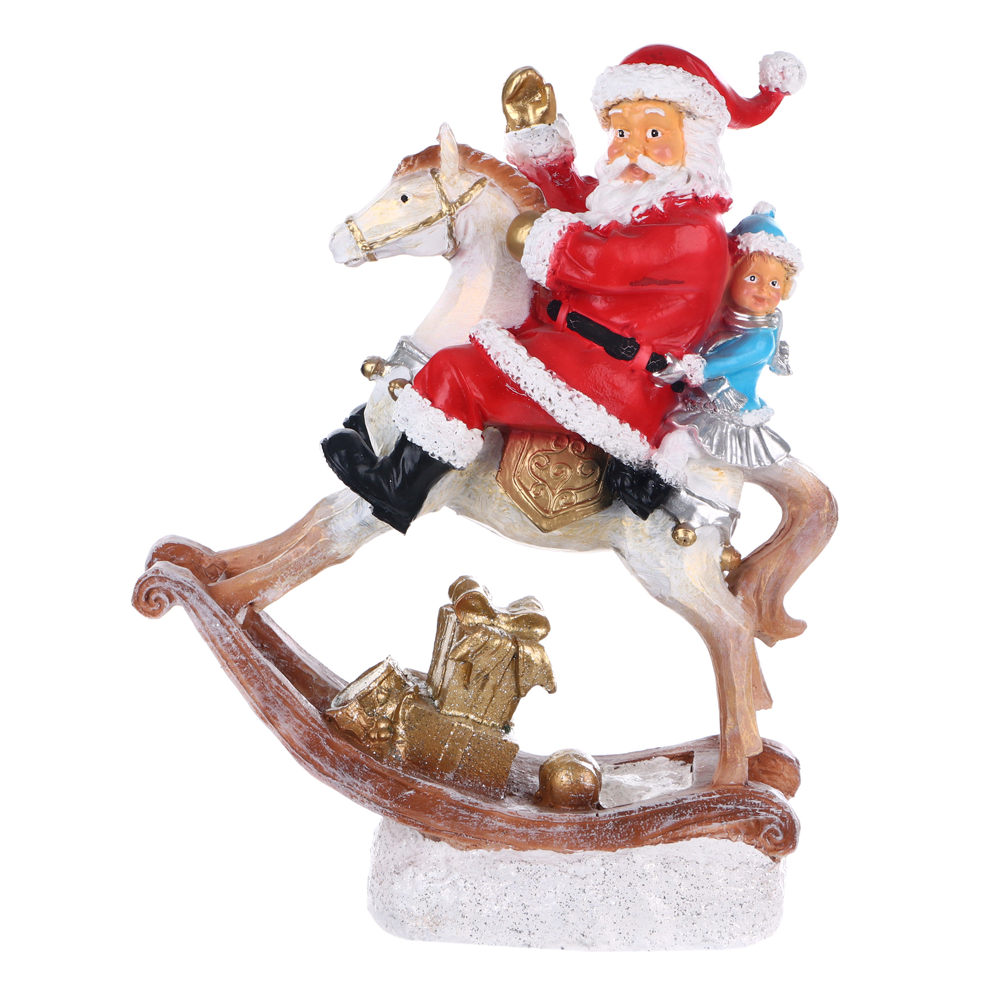 Фигура ТПК Полиформ Дед Мороз 30 см фигура с мелодией sote toys дед мороз в красной шубе 50 см