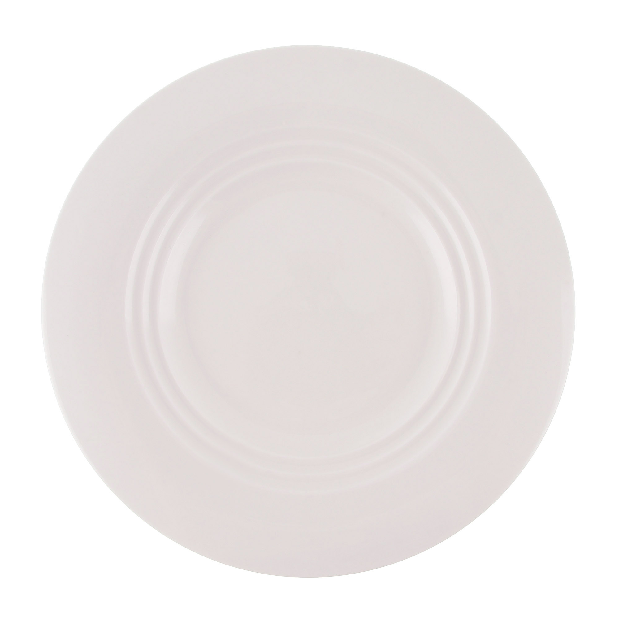 Тарелка Cameo Concentrics фарфор 21 см, цвет белый - фото 2