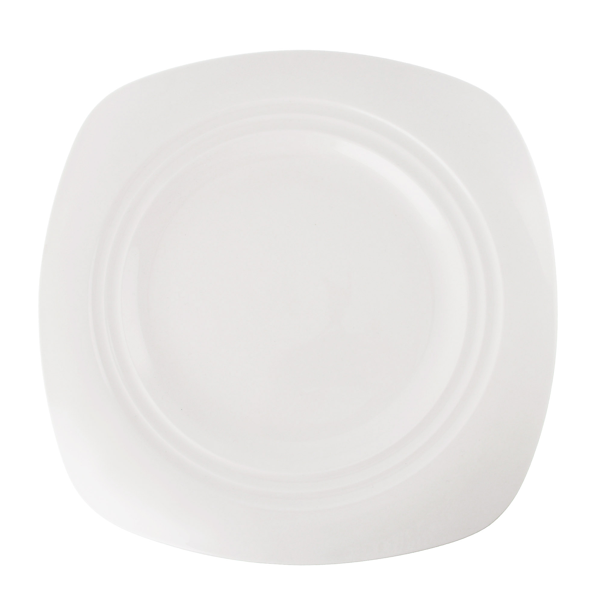 Тарелка Cameo Concentrics фарфор 27,7х27,7 см, цвет белый - фото 2