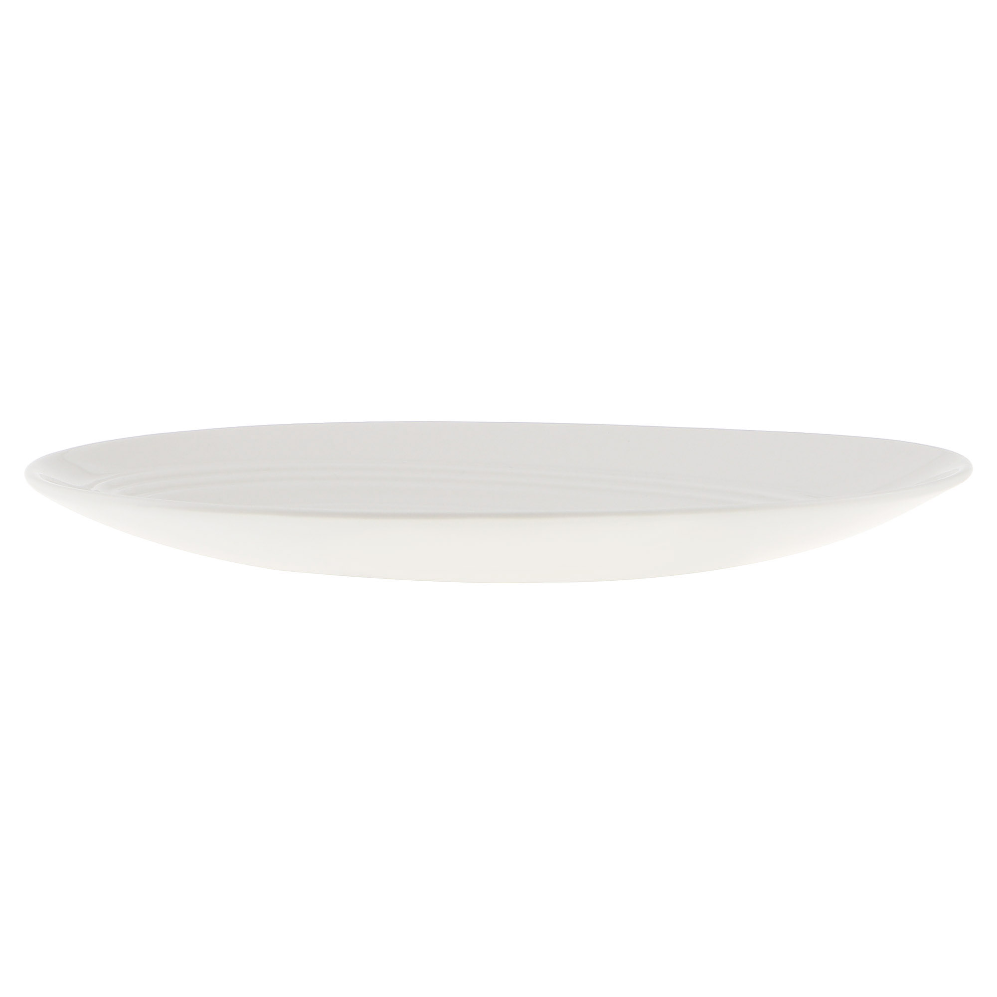 Тарелка Cameo Slanted Oval 24 см, цвет белый - фото 2