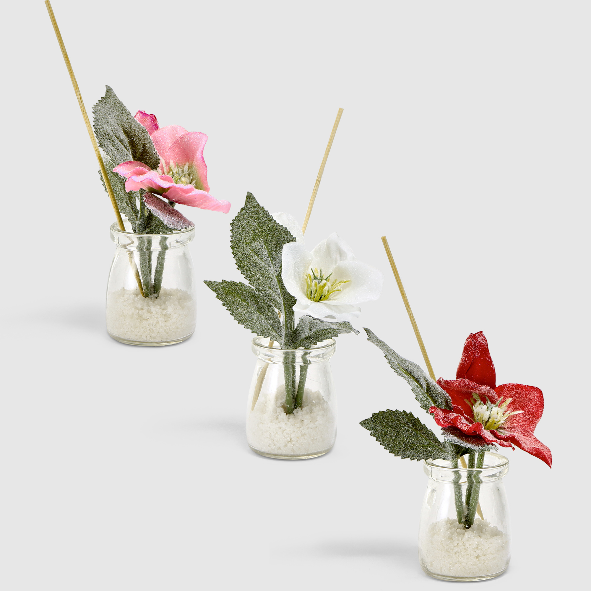 Цветок искусственный Dpi Геллеборус 21 см в ассортименте цветок искусственный dpi роза бело розовая 64 см