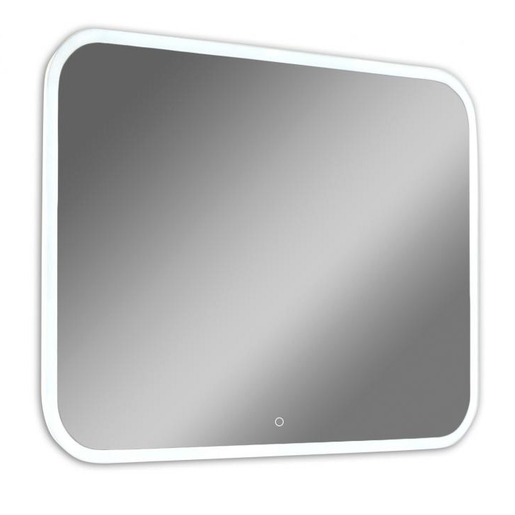 Зеркало Мисти стайл d13  80x60 с часами