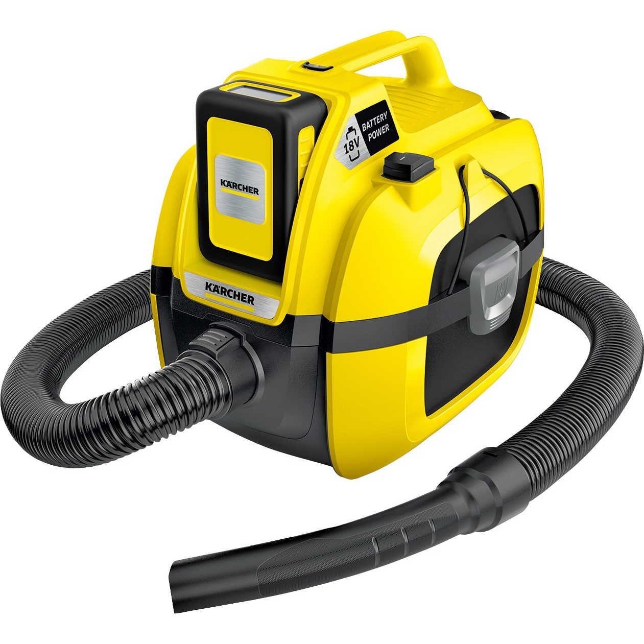 Пылесос Karcher WD 1 Compact Battery Set karcher пылесос беспроводной vc 6 cordless ourfamily car 1 198 672 0