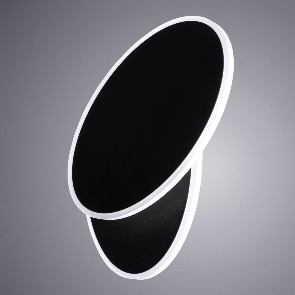 Светильник настенный Artelamp A2601AP-1BK, цвет черный - фото 3