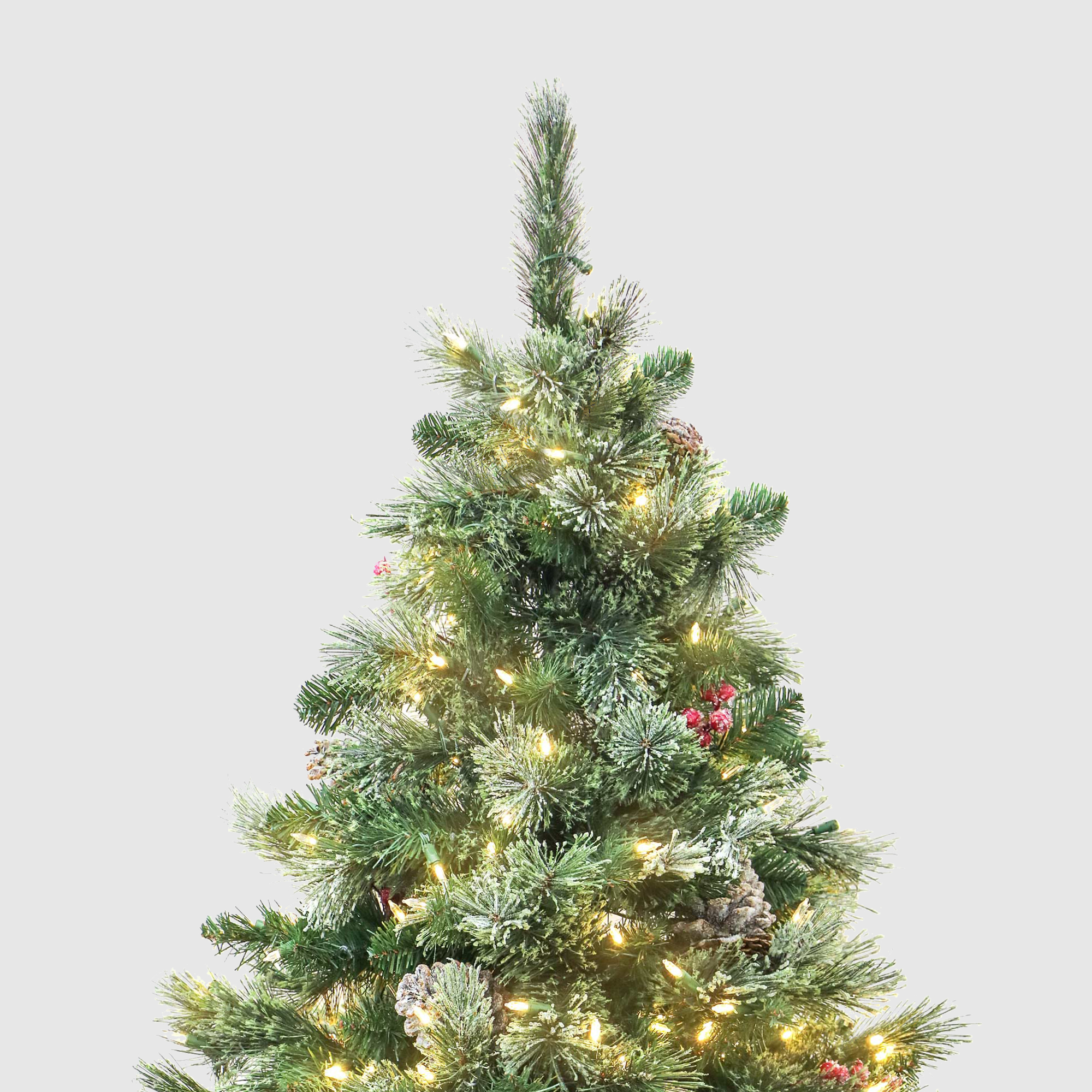 Елка новогодняя Polygroup 228cm bavarian pine tree, цвет зеленый - фото 3