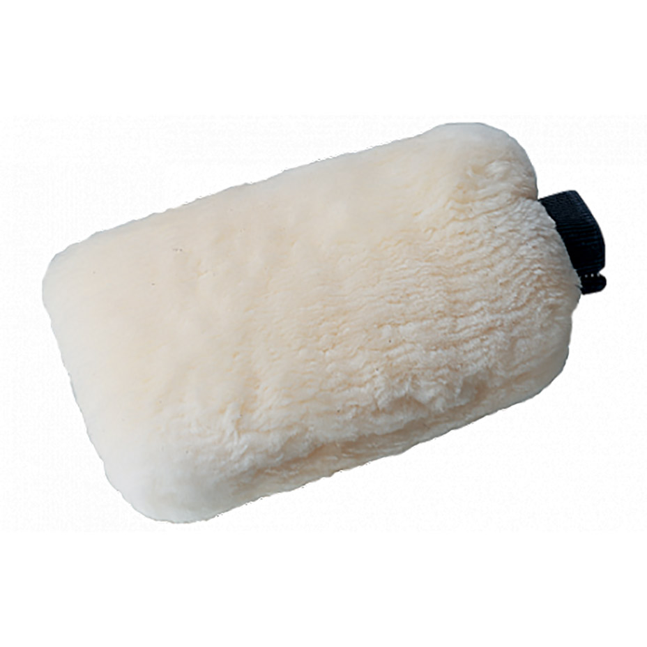 Варежка из натуральной шерсти Pentrilo набор банный белый 2 предмета шапка варежка с вышивкой