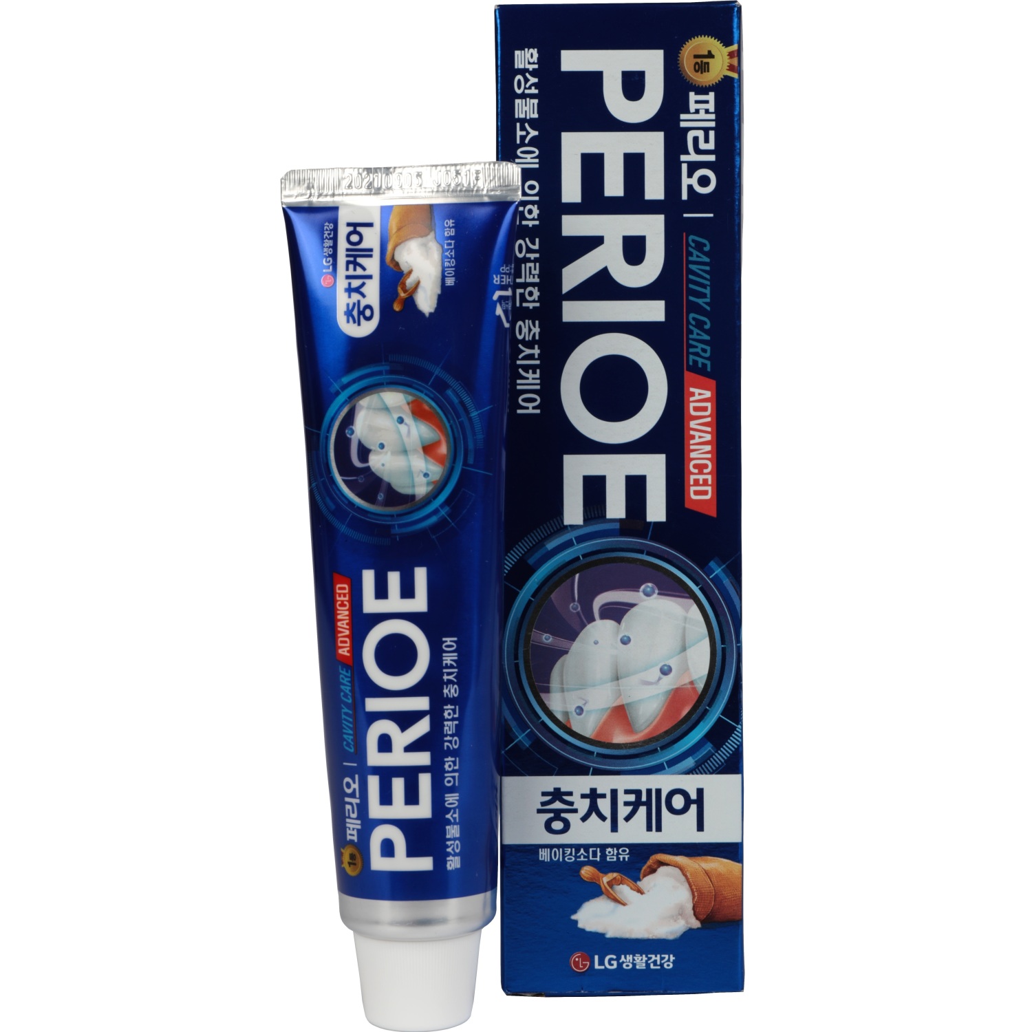 Зубная паста Perioe Cavity Care Advanced для эффективной борьбы с кариесом 130 г зубная паста lg perioe pumping cool mint 285г