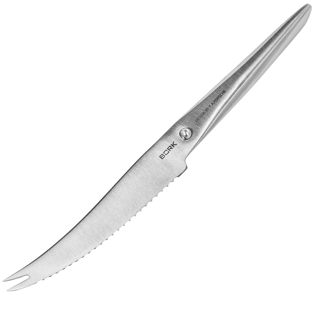 Нож для овощей Bork home 12 см, цвет серебристый - фото 1