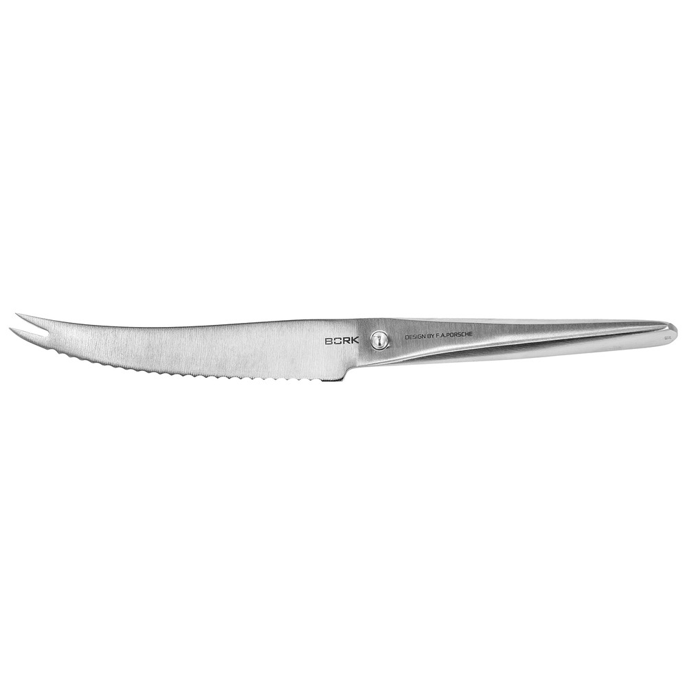 Нож для овощей Bork home 12 см, цвет серебристый - фото 2