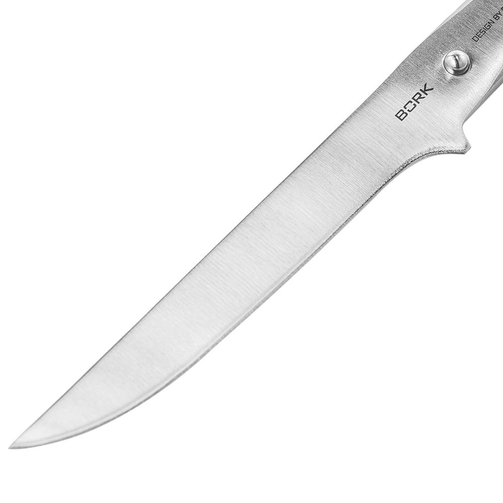 Нож обвалочный Bork home 14 см, цвет серебристый - фото 3