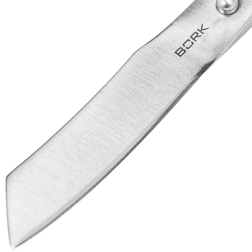 Нож для фруктов Bork home 8 см, цвет серебристый - фото 2