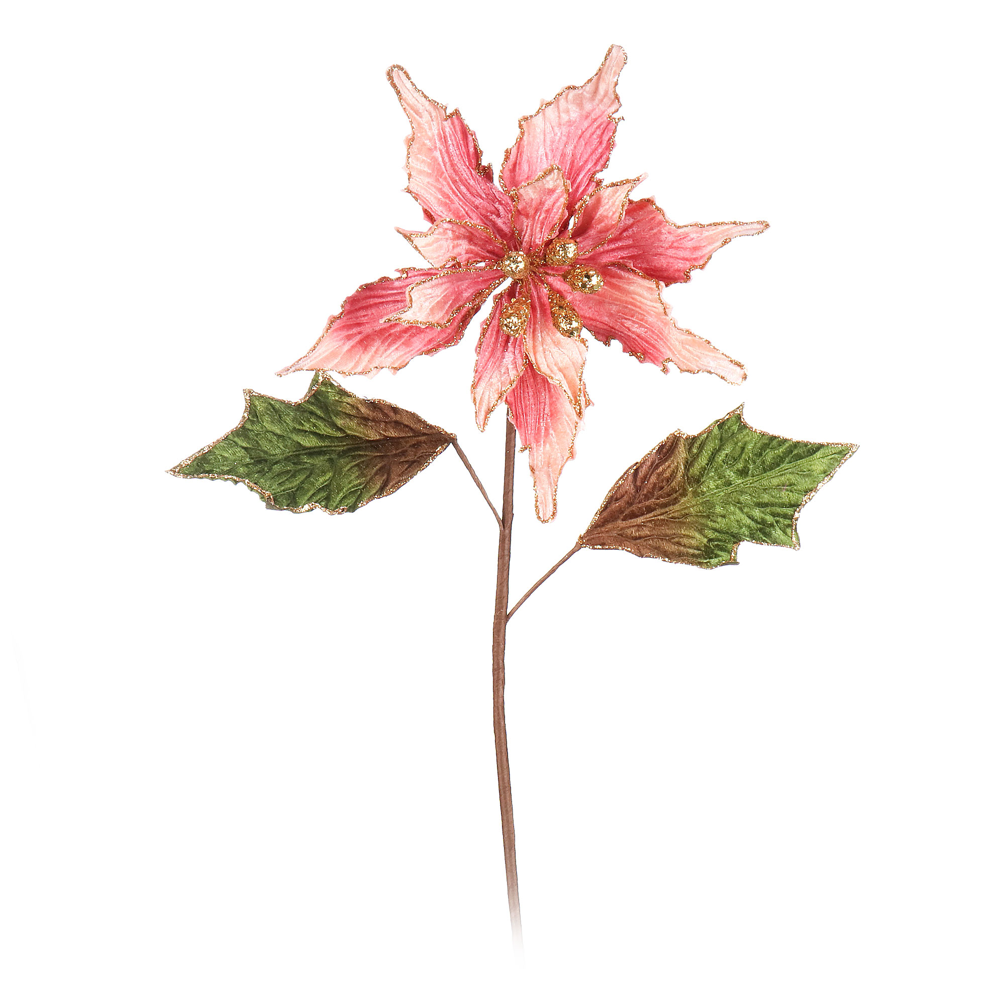 Цветок декоративный Artborne Пуансеттия 45 см
