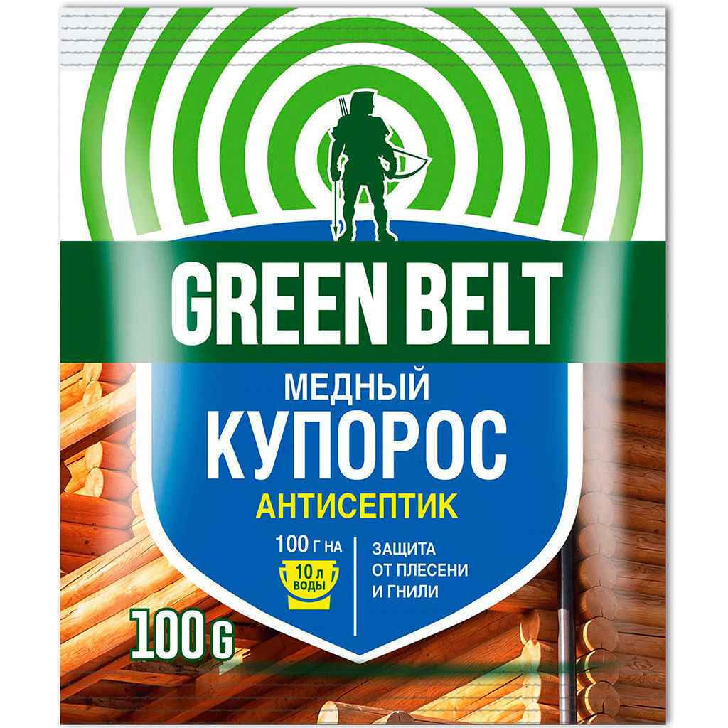 Купорос медный Green Belt 100 средство от муравьев green belt муравьин 50 г