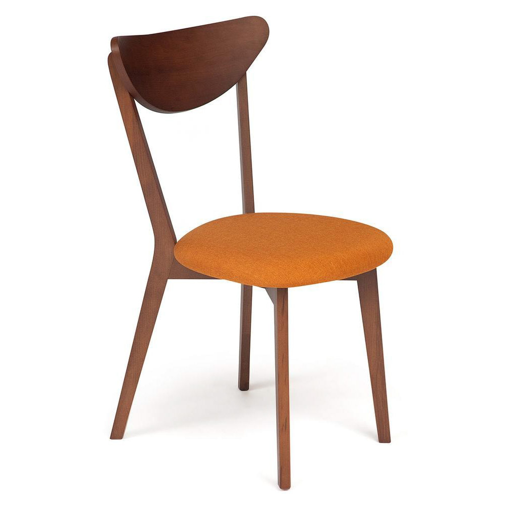 подушка на стул на сидушку denastia 8426 38х40 см оранжевый 1 шт Стул TC бук оранжевый 48,5х54,5х86 см