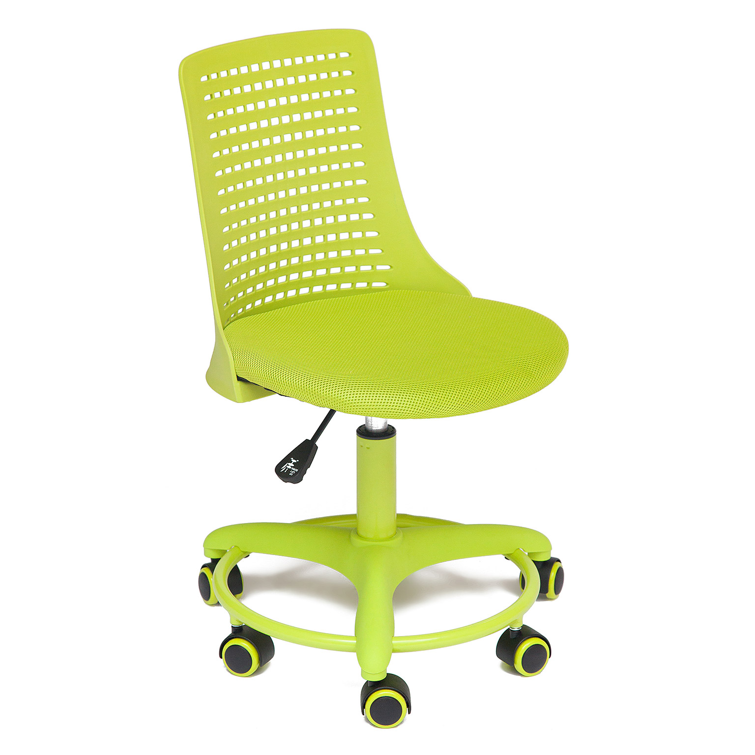 Кресло компьютерное TC до 100 кг, 82х43х40 см, салатовый вращающееся регулируемое офисное кресло компьютерное кресло для девочек спальни кабинета студенческого общежития спинка кресла кресл