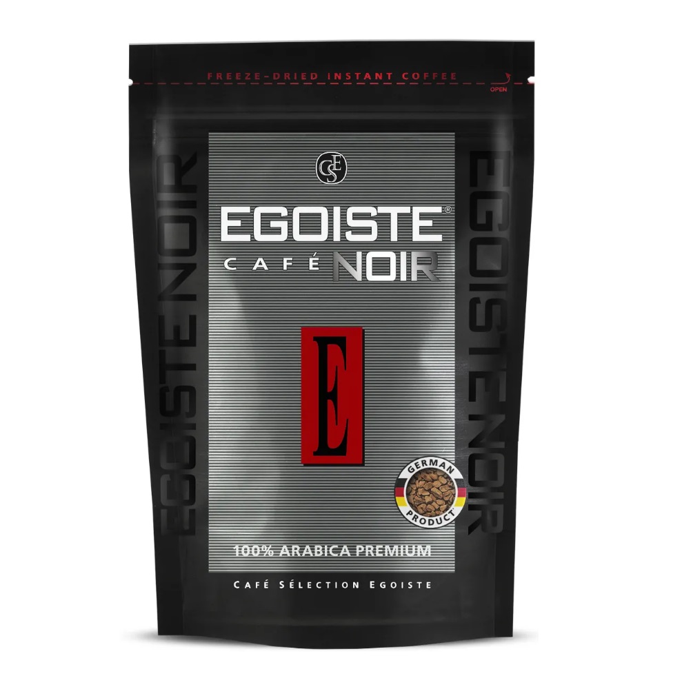 кофе растворимый egoiste double espresso 70 г Кофе Egoiste noir растворимый сублимированный 70 г