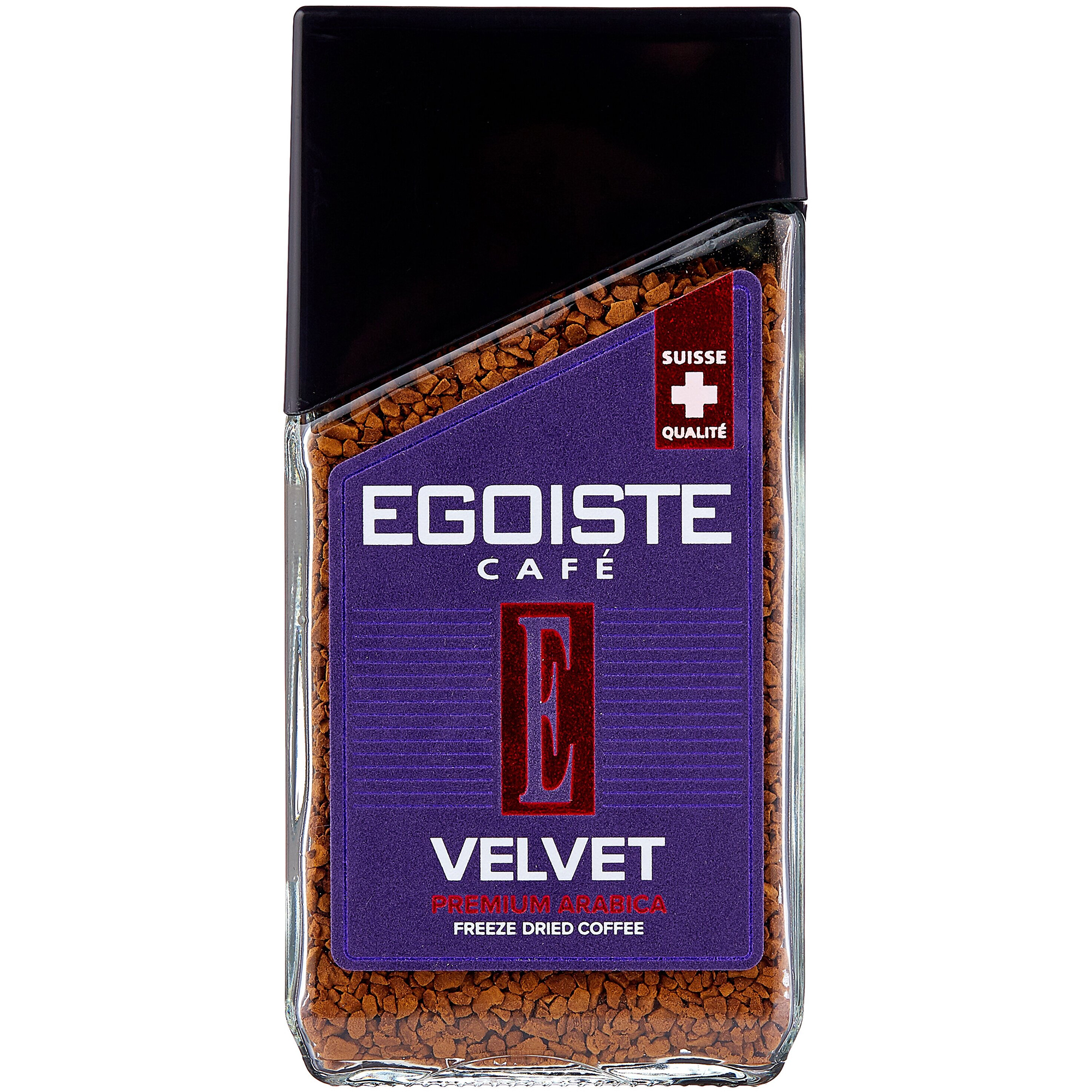 Кофе растворимый Egoiste Velvet, 95 г кофе растворимый egoiste double espresso 70 г