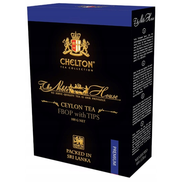 Чай Chelton Благородный дом с типсами 100 г чай chelton отборный среднелистовой 100 г