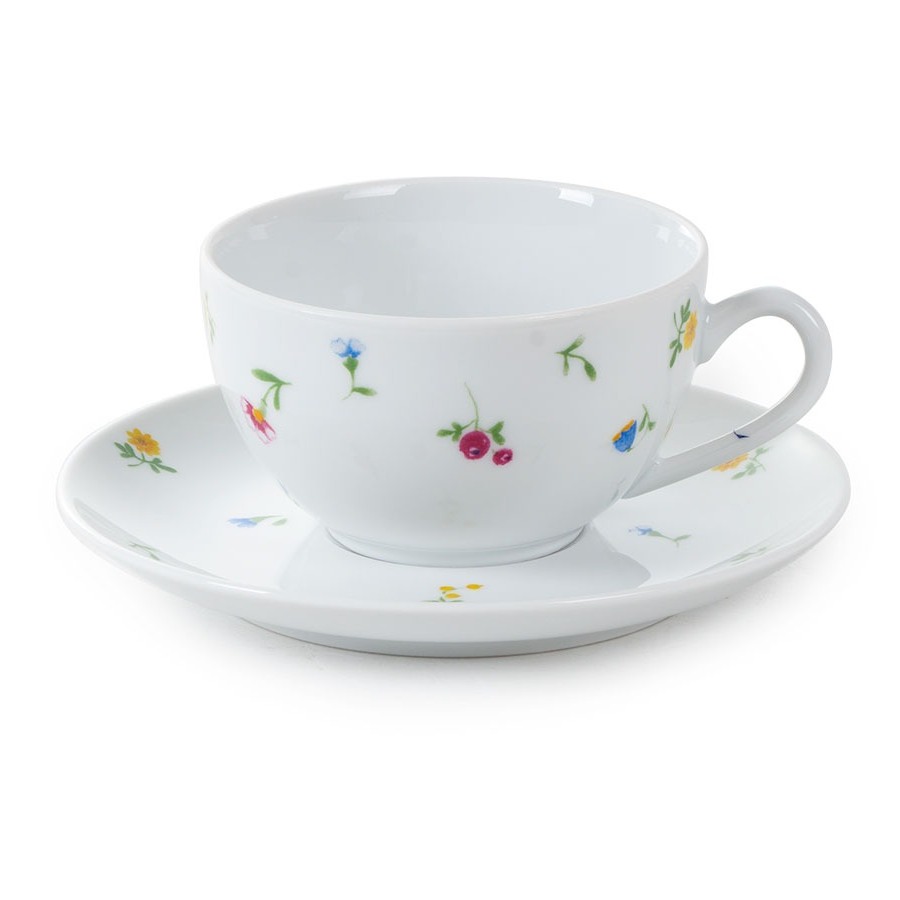 Чайная пара Yves de la rosiere Английский сад 2466 200 мл салатник английский сад 14 см 6403914 2466 tunisie porcelaine