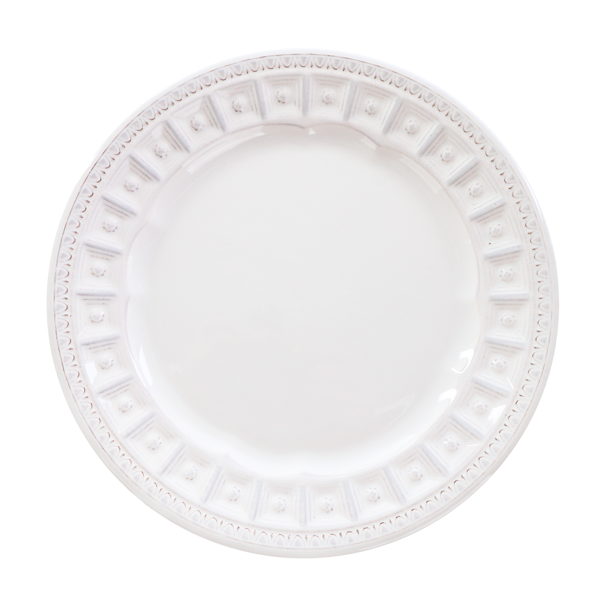 Тарелка закусочная Matceramica Augusta 22 см белый