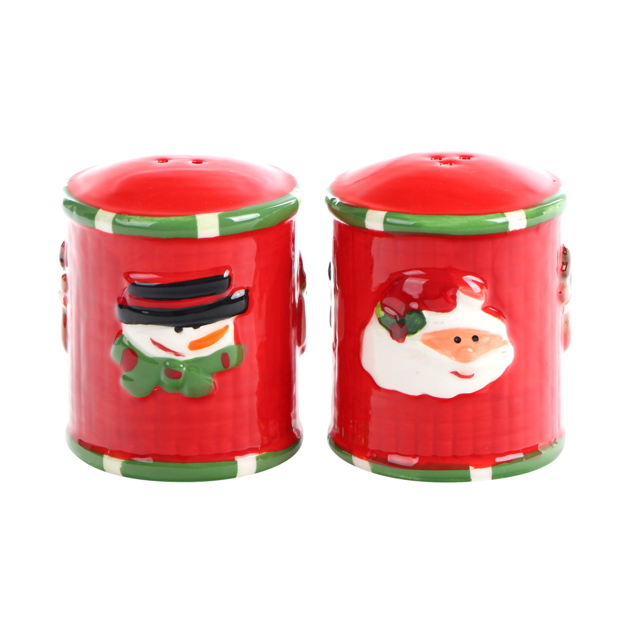 Набор для специй Christmas Fairytale Red&Green 2 шт набор kelli kl 11118 мельница для специй солонка 10см