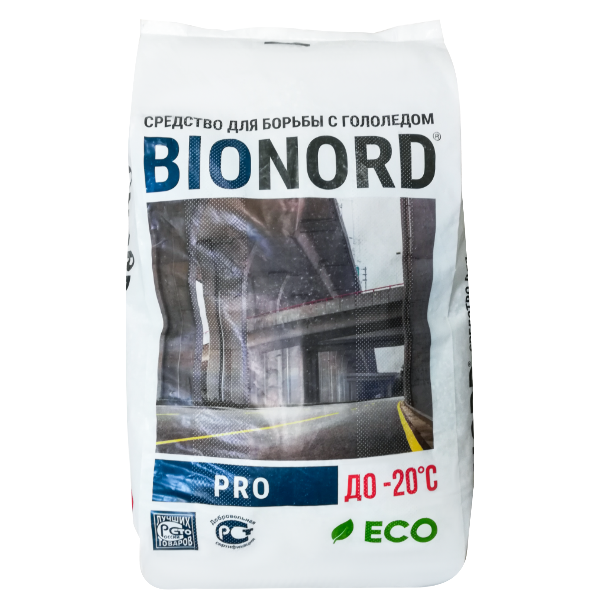 Реагент противогололедный BIONORD Про 23 кг реагент фертика icecare green до 20c 10кг