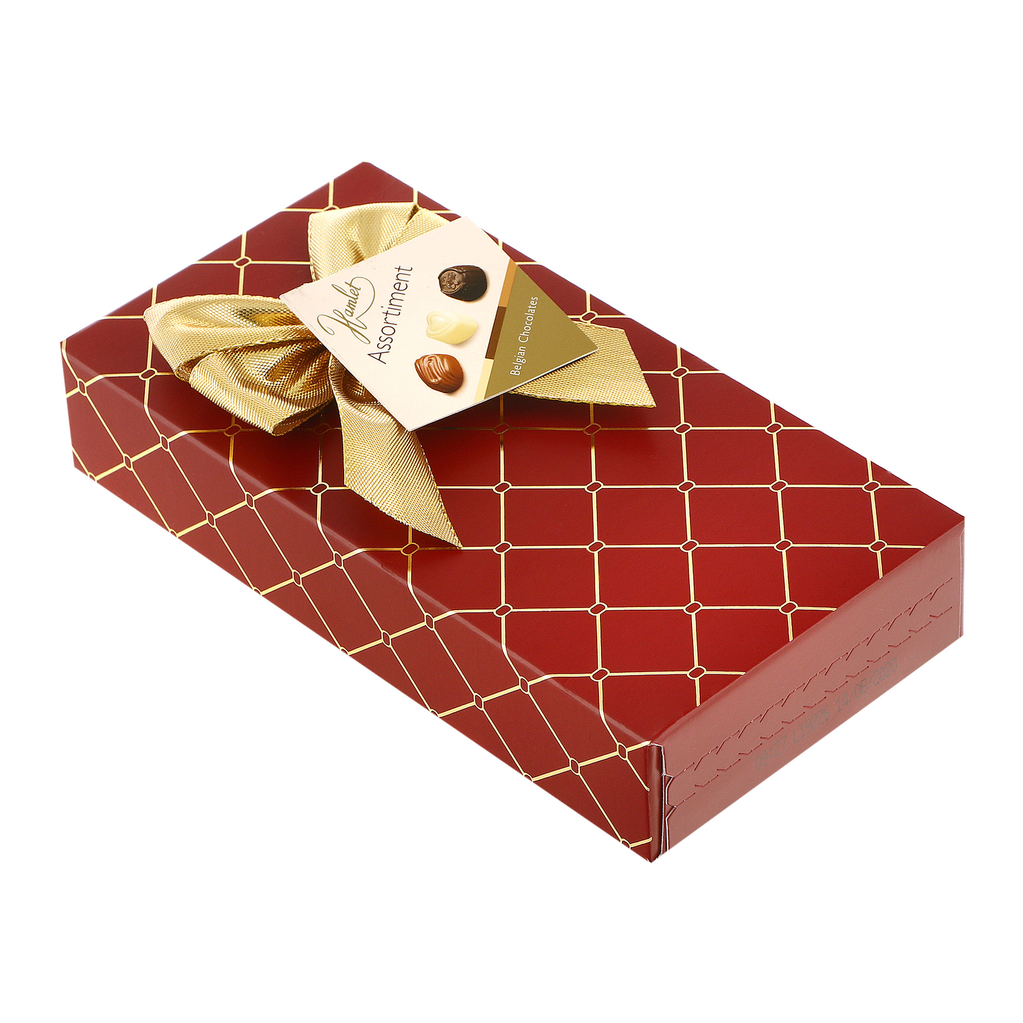 Конфеты шоколадные Hamlet Chesterfield Gold Red 125 г