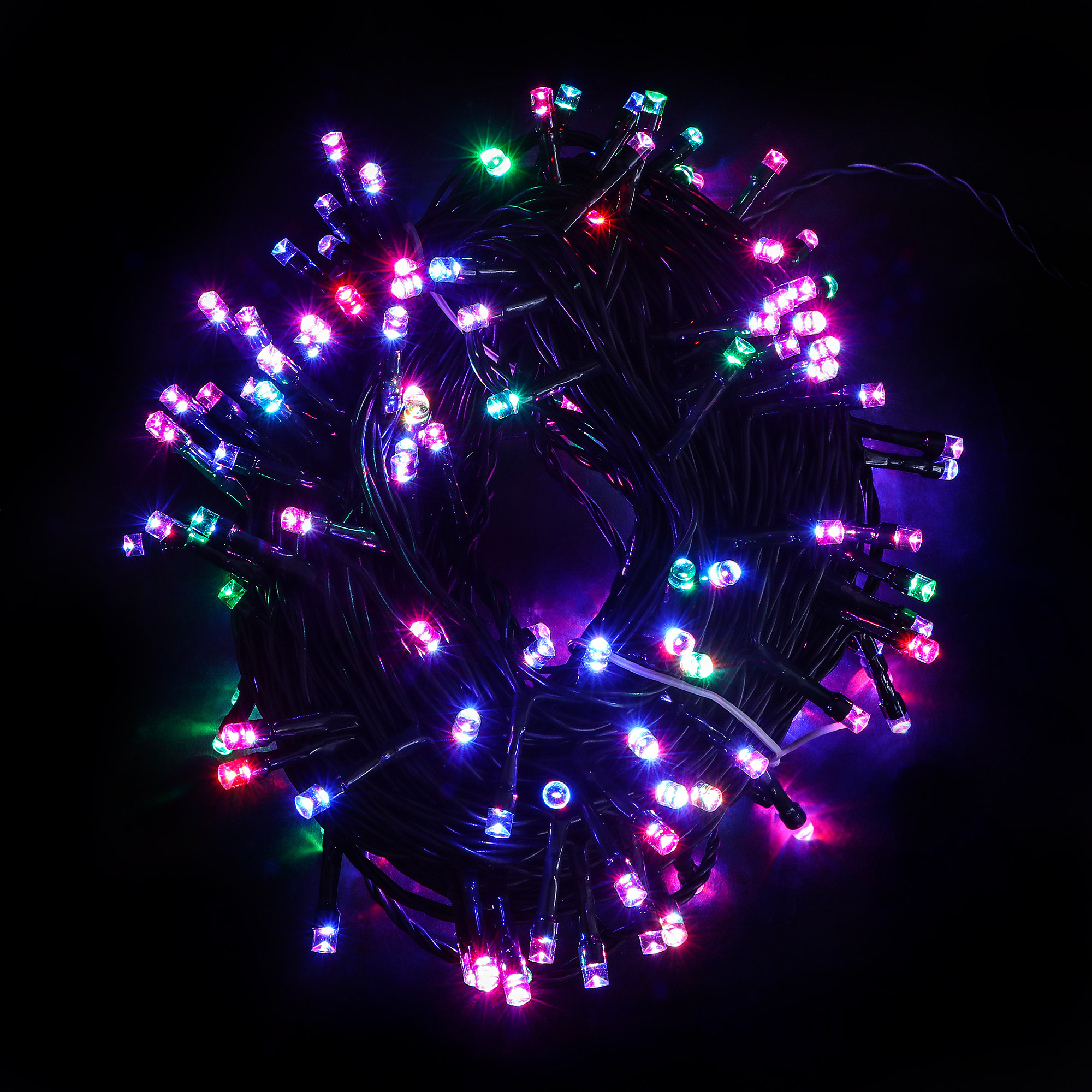 фото Гирлянда lotti 200 leds crazy rgb со стартовым шнуром