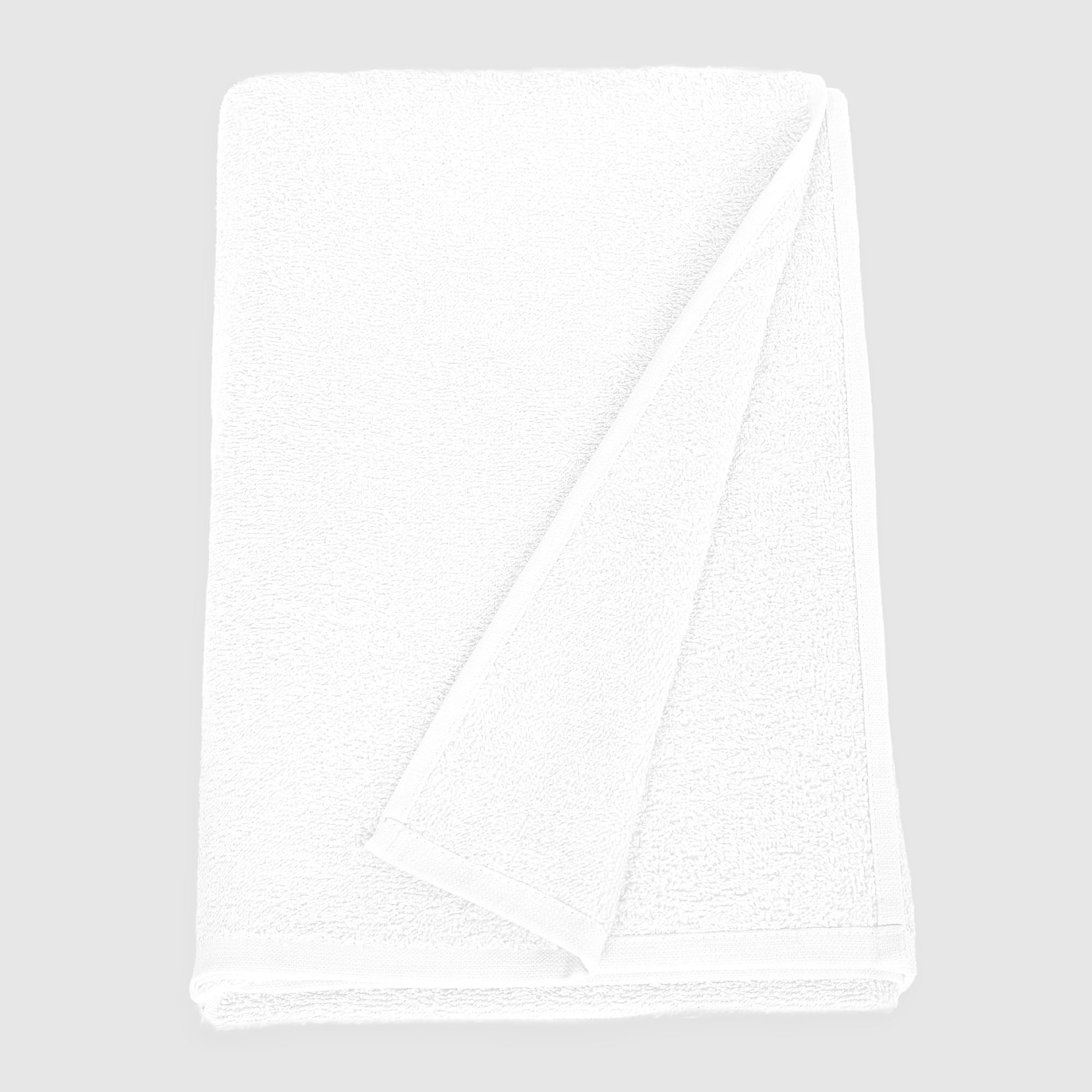 Полотенце махровое Bahar 50х90 белое полотенце для ног bahar grey 50х90 см