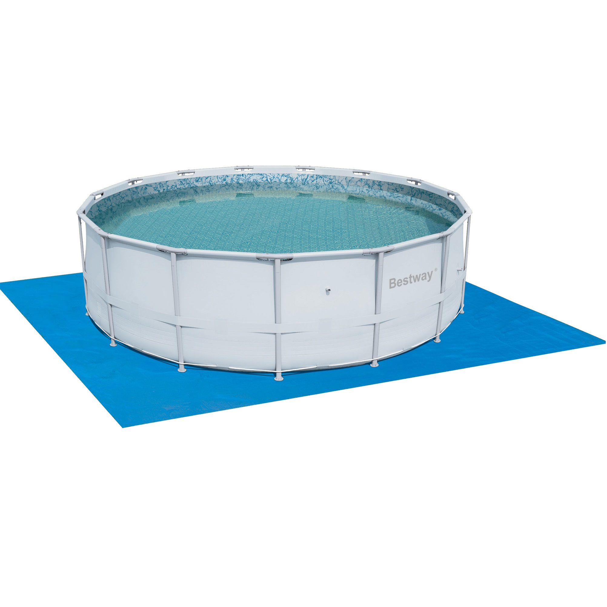 Подложка для бассейна Bestway 488х488 см подложка для бассейна bestway 58220 полиэтилен 50x50 см цвет синий