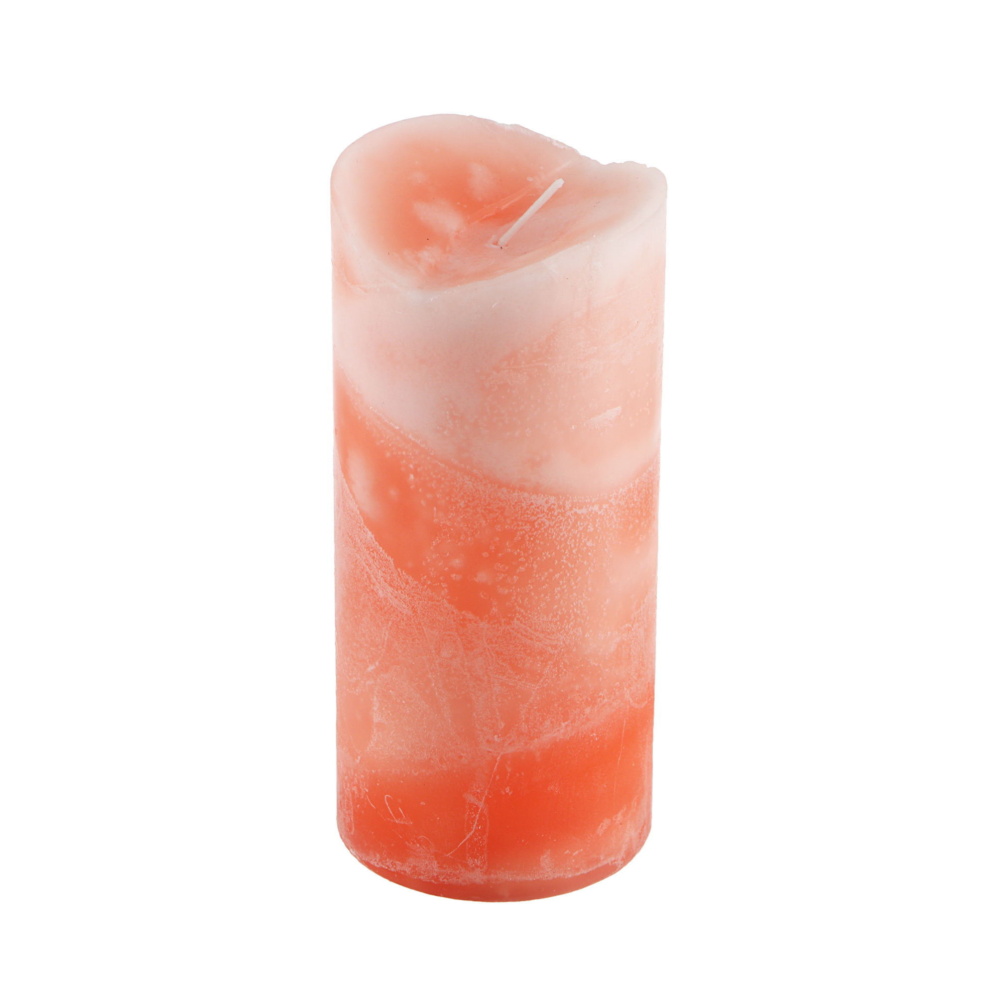 Свеча ароматическая персик Sunford 6.8х15см розовая шариковый дезодорант сочный персик 30 мл
