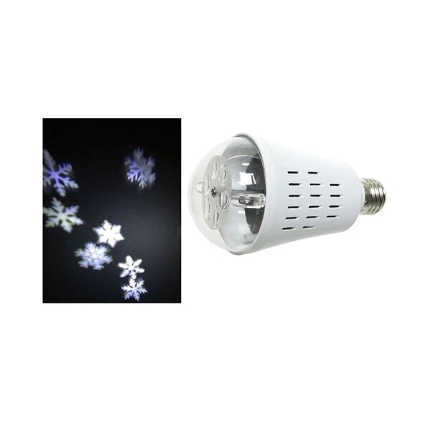 Лампочка-проектор Kaemingk E27 4 LED, цвет белый - фото 1