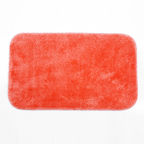 Коврик для ванной Wasserkraft Wern BM-2573 Reddish orange Полиамид и волокно Antron. мочалка лента для тела доляна длинная 70×10 см конопляное волокно